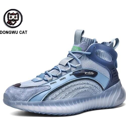 Flats Zapatilla Running Shoes Breathable Men Sock Sport Sneakers Lace Up Light Men Walking Shoes Outdoor Footwear Big Size 46