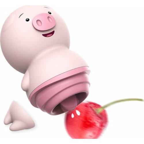 Mini Cute Pig Vibrators For Women USB Charging 6 Vibration Modes Clitoris Stimulator Oeuf Vibrant Sex Toys G Spot Fast Orgams 18
