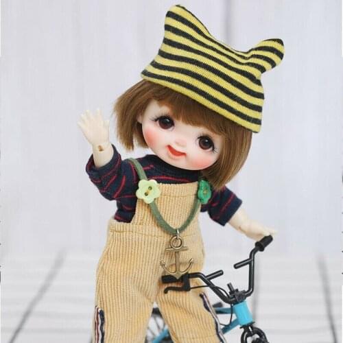 1/8 Handmade Resin BJD Simulation Doll Joint Doll Womens Girl Gift 6" Bjd Doll Fashion Doll Movie & TV > 3 Years Old