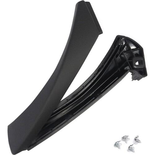 New Arrival 1pc Car Inner Handle Interior Door Panel Pull Trim Cover Black Right For For BMW E90 E91 316 318 320 325 330 335