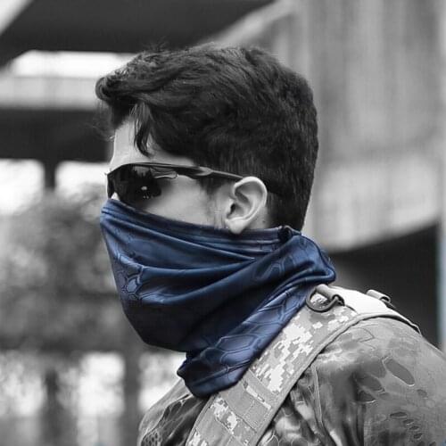 Outdoor Military Tactical Camouflage Scarf Mesh Anti-dust Fishing Cycling Defence Sandwind Scarves Hunting Shooting Neckerchief