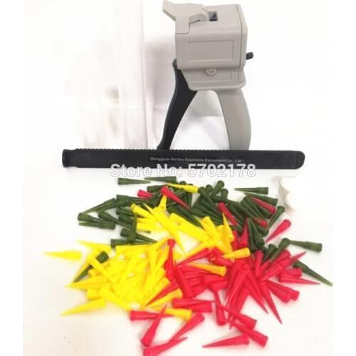 Manual Caulking Gun Applicator 55ml Glue Gun with 300piece Tapered Dispensing Needle tips 55cc Glue Dispenser Syringe Barrel