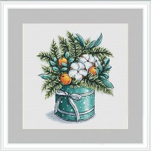 ZZ5280 For Needlework Kit NOT PRINTED Cross stich Painting Set Cross Stitch Kits Cross-stitch Embroidery Set Stitch Kits Cross