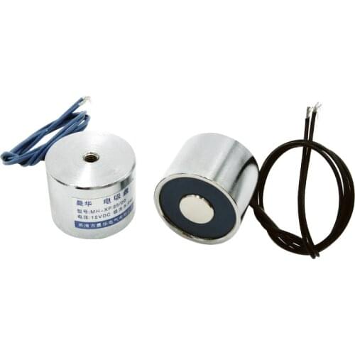 1PCS 25*20 suction 5KG/50N 12v electric magnet P25/20 24V coil 6V 12 volt electromagnet