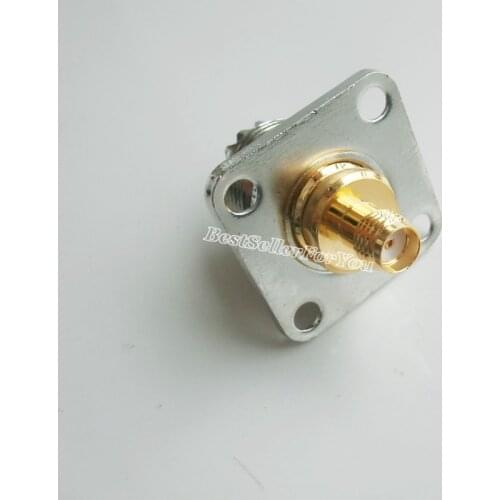 1X UHF SO-239 Female SO-239 SO239 To SMA Jack Flange Mount RF Adapter Connector RADIO