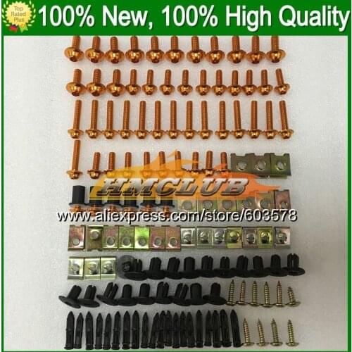 Fairing bolts full screw kit For HONDA VFR400RR NC24 VFR400 RR VFR 400RR RVF 400 RR 87 88 1987 1988 1CL98 Nuts bolt screws Nut