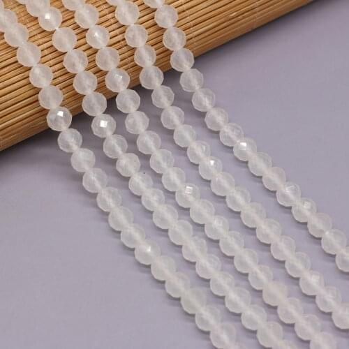 2021 New Style Fashion Natural Stone Beads Section Moonstone Loose Bead 8 MM For Jewelry Making DIY Necklace Earrings Accessory