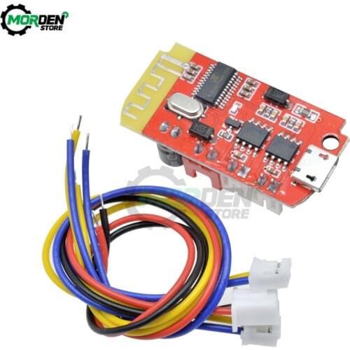 CT14 Micro USB Stereo Audio Bluetooth 4.2 Power Amplifier Board Module 5VF 5W+5W with Charging Port for Refitting Idle Sound Box