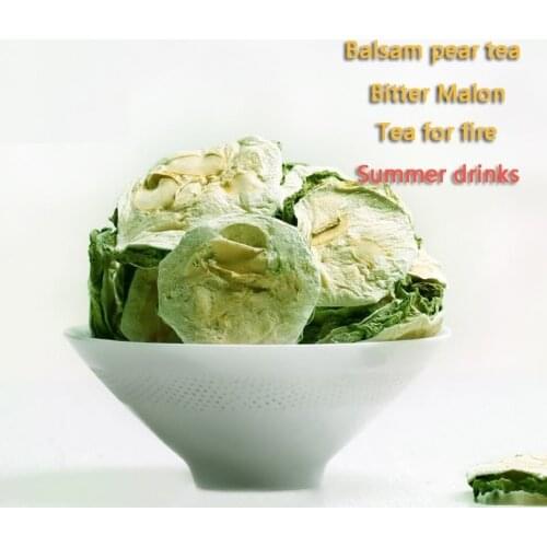 Fruit tea, balsam pear tea, health preservation, Camellia herb tea, balsam pear slices, balsam pear slices and hot tea 250g