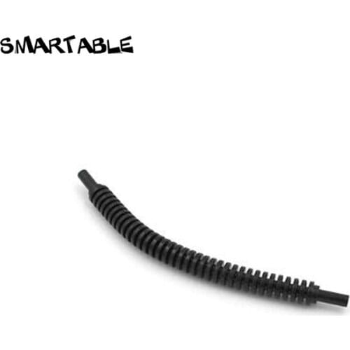 Smartable Flexible Ribbed Hose 12L Building Block MOC Part Toys For Professional Educational Compatible 14301 10pcs/Set