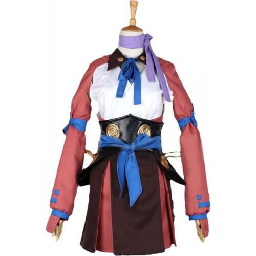Kabaneri of the Iron Fortress / Koutetsujou no Kabaneri Mumei Cosplay Costume Battle Suit Kimono Custom Made