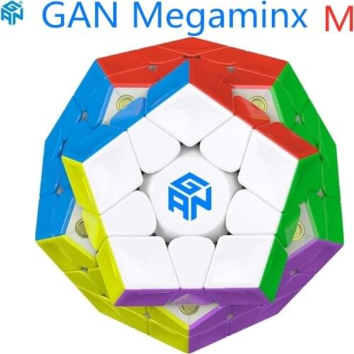 GAN Megaminx 3x3x3 Professional magnetic magic cube 12-side GAN cubes 3x3x3 cubo magico GAN Megaminx M speed cubing Puzzle Toys