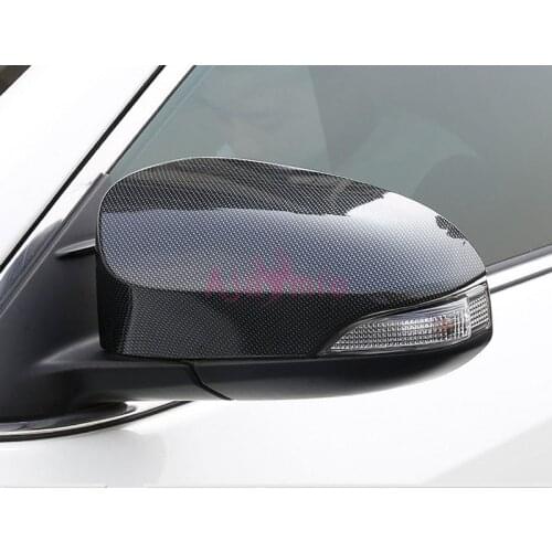 For Toyota Camry XV50 2012 2013 2014 2015 2016 2017 Side Wing Mirror Overlay Rear View Cover Panel Car Styling Accessories