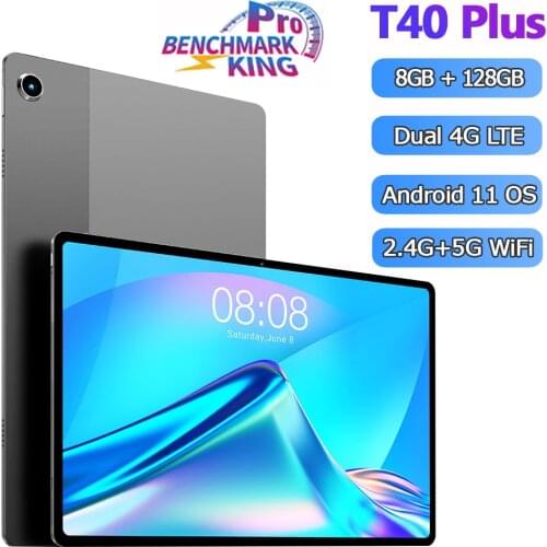 New Release Teclast T40 Plus 10.4" Tablet Android 11 Octa Core CPU, 8GB RAM 128GB ROM, 2000x1200 IPS, 4G Network планшет 5G WiFi