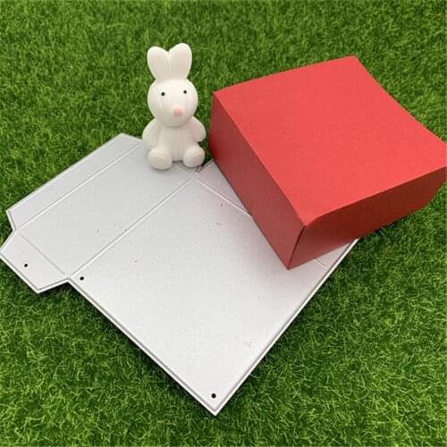 Gift Box Candy Box Hand Embossed DIY Album Scrapbook Greeting Card Decoration Metal Cutting Mold