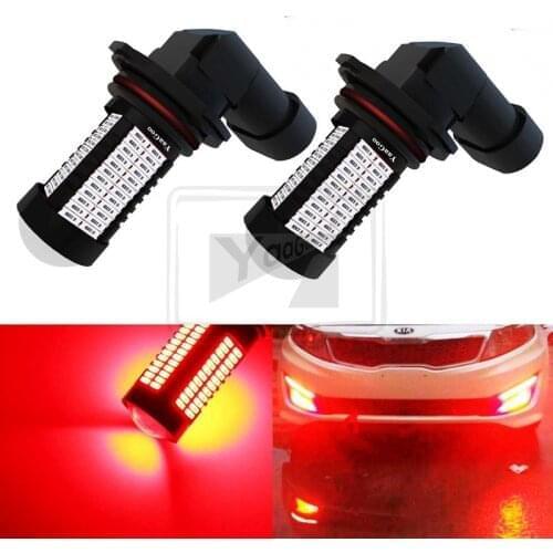 YaaGoo 106SMD Red Fog Light Driving Bulb 9006 HB4 Truck DRL 9005 HB3