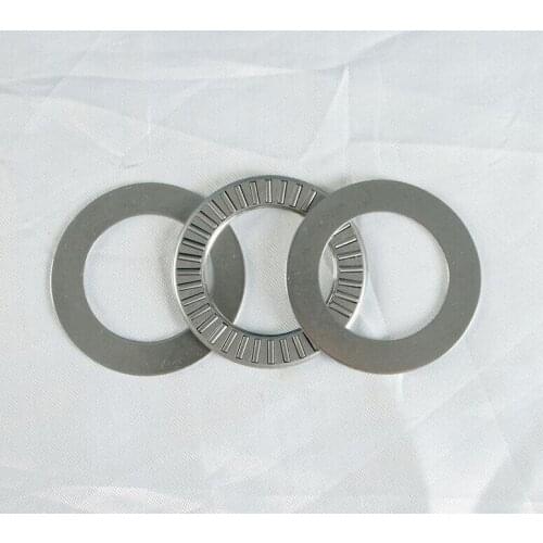 Thrust needle roller bearing with two washers NTA613+2TRA613 Size is 9.52*20.62* ( 1.984+2*0.8 ) mm,TC613