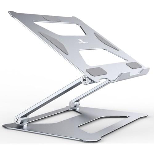 1Pc 25*23*5CM Laptop Holder Aluminum Laptop Stand Expansion Computer Stand With Cooling Holes Home Office Tools
