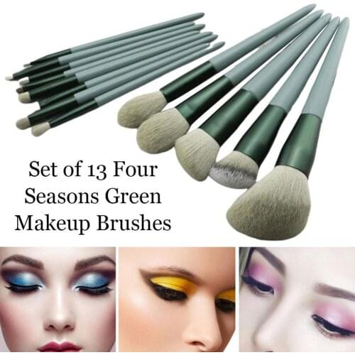13pcs Fashion Variety Professional Makeup Brushes Set Face Eyeshadow Tools Soft Brush Foundation Eyeliner Women Powder Cosm C0T4