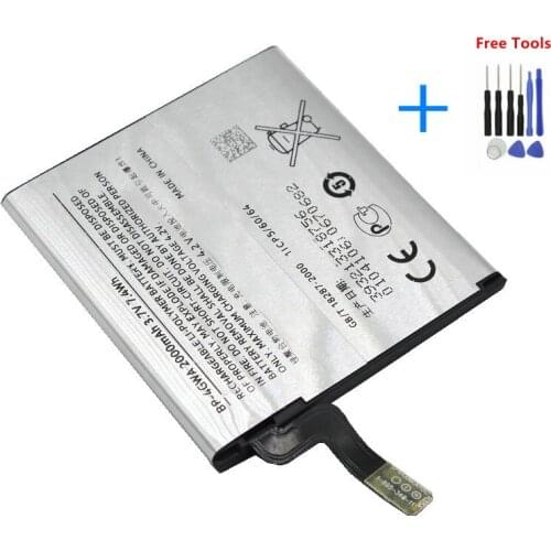 1x 2000mAh BP-4GWA BP4GWA BP 4GWA Phone Replacement Battery for Nokia Lumia 720T 720 625 625H Batteries + Repair Tools Kit