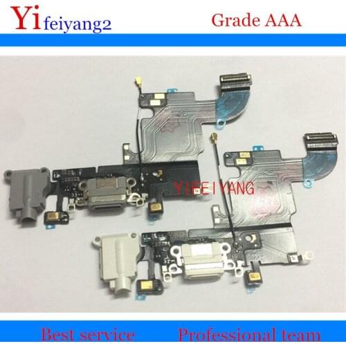 30pcs YIFEIYANG OEM NEW For iPhone 6s 4.7" Charger Charging Port Dock USB Connector Flex Cable Headphone Audio Jack Ribbon