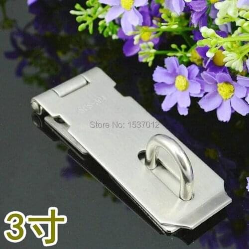 304 thickening stainless steel lock The old lock card