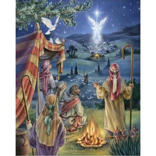 5d Diamond Painting Full Square Round Drill Religious angel diamond Embroidery Cross Stitch kits Mosaic Rhinestone wall art