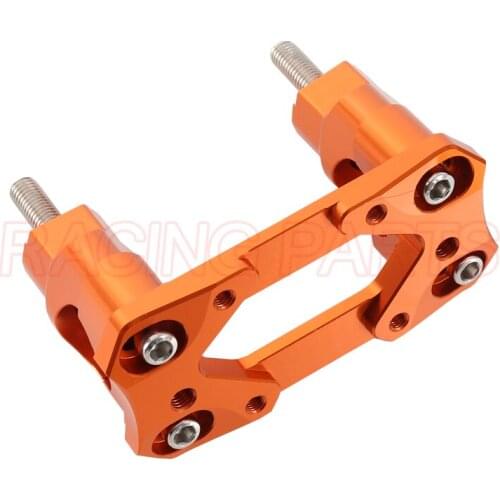 28MM CNC Aluminum Handlebar Bar Riser Clamps Mount For KTM SX SXF EXC XCW XCFW EXCF 125 250 300 350 400 450 500 530 2000-2015