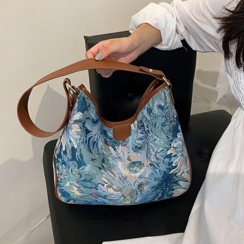 Bajuxcn Blue Women's Bags