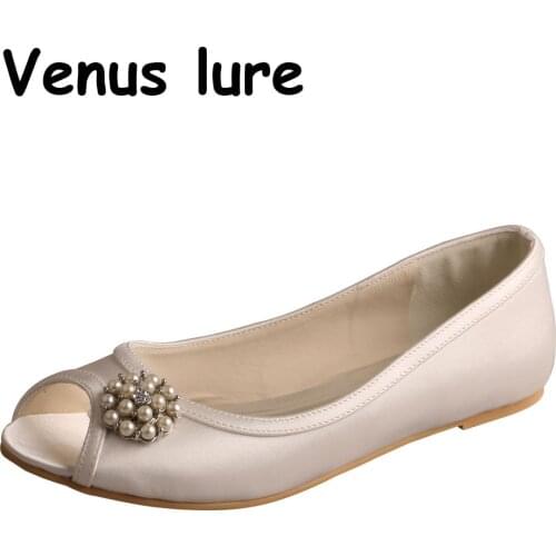 Custom 23 Colors Shoes White Flats Wedding Open Toe Size 12