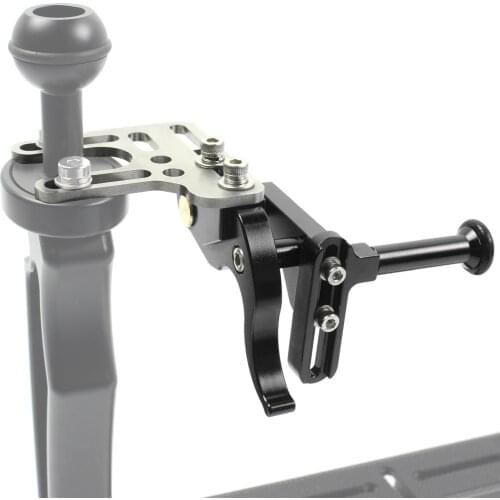 BGNing Upgrade Adjustable Shutter Trigger Extension Rod Camera Diving Mount Underwater Handheld Tray Adapter for Canon/Nikon SLR