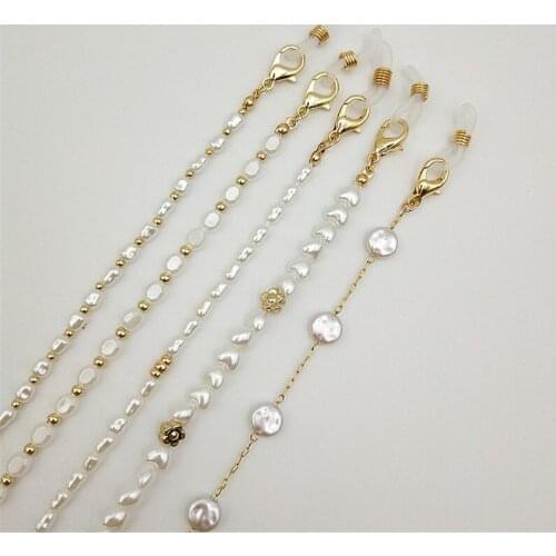 Hot Selling Fake Pearl Necklace Multifunction Mask Rope Glasses Chain Accessories Manual Decoration Necklace Jewelry Accessories