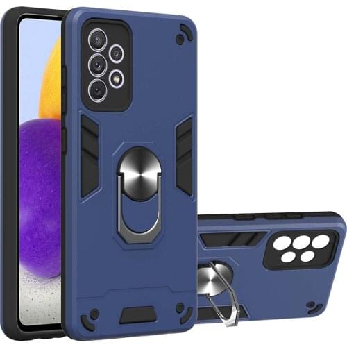 For Samsung Galaxy A52 A72 Case Hard With Stand Ring magnet shockproof Armor protective back cover Case for samsung A02 A02S M02
