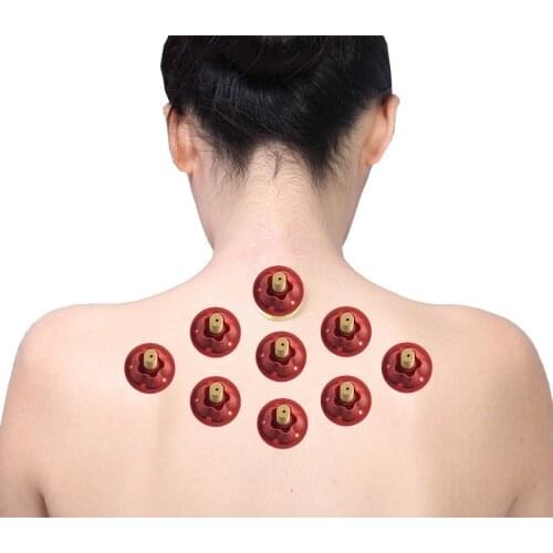 Easy to use Self-adhesive moxa moxibustion tube acupuncture massage moxa sticker meridians Moxa tube sticker