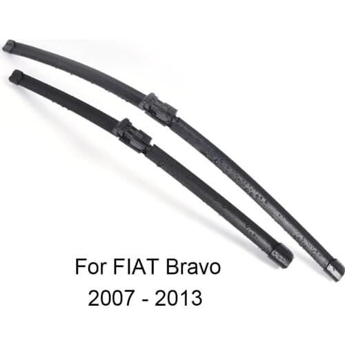 Car Windshield Wiper Blades for FIAT Bravo form 2007 2008 2009 2010 2011 2012 2013 Car Windscreen wiper Rubber