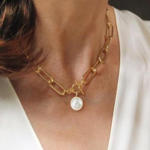 Meaeguet Pearl Necklaces For Women