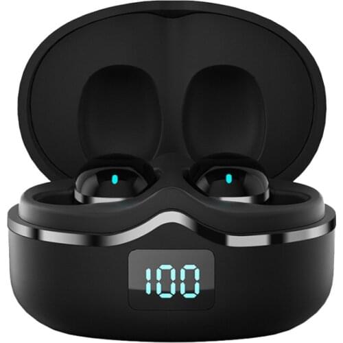 Mini Bluetooth Earphones TWS In-Ear Press Control Wireless Earbuds Noise Cancelling