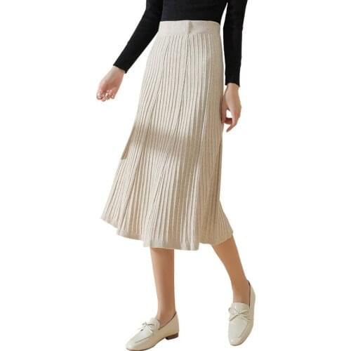 OUMOWEI Women's Knitted Skirts