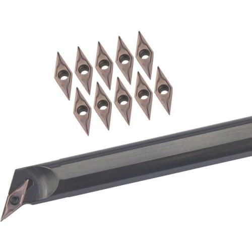 SVQCR/SVQBR S16Q-SVQCR11 S20R-SVQBR11 lathe cutter Internal Turning Tool Holder Boring Bar VBMT/VCMT carbide insert CNC tool