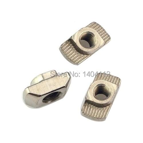 T nut Hammer Head Fasten Nut M8 Connector for 4545 series Slot Groove 10 CNC