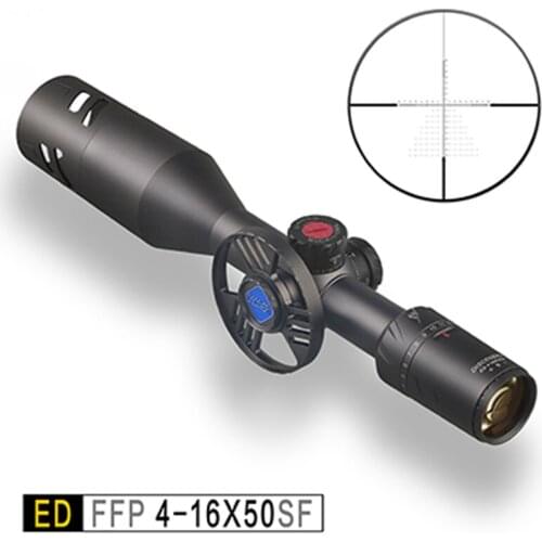 ED 4-16X50SF Tactical Sights Super High Definition First Focal Plane Imported Glass Lifetime Warranty