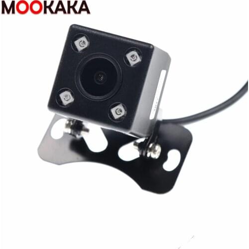 Universal Car Backup Rear View Camera night version auto reverse Camera for Most of the car with 4 LED Car Back Reverse Camera