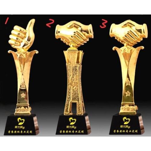 Win-win cooperation worlds cup Oriental pearl glory Ordered by the factory Like the English word trophy Gold plated Free to mak