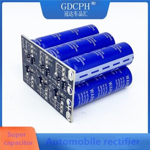 16V 16.6F Super Farad Capacitor 6PCS/Set 2.7V 100F Super Cap