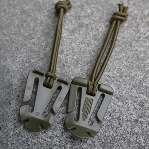 2pcs Outdoor Edc Small Tool Backpack Carabiner Molle Buckle Clip Winder Cool Carabiner Climb Camp Survive