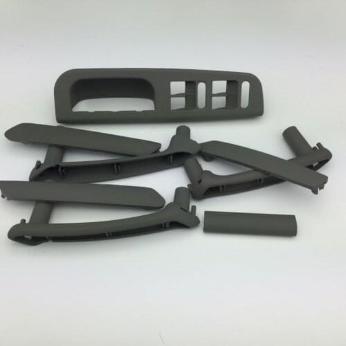 8 Pcs for VW Passat B5 Gray Window Switch Control Panel Trim Door Handle Trim Cover 3B1 867 171 E