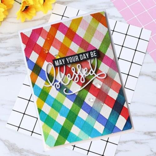 English letter Carbon steel Cutting Dies Stencil Craft for DIY Creative Scrapbook Cut Stamps Dies Embossing Paper Hand Craft