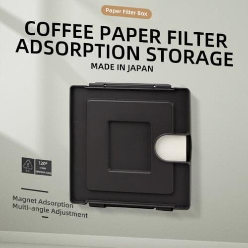 COFFEE PAPER FILTER SPECIALIZED FOR STORAGEPaper Filter Box COFFEE PAPER FILTER ADSORPTION STORAGE Filter Paper Holder Filter