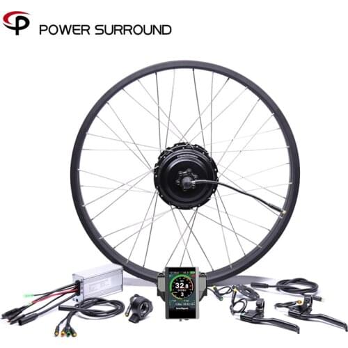 Color display Waterproof 48v750w Bafang FAT Rear Electric Bike Conversion Kit Brushless Motor Wheel with 20'' 26''rim