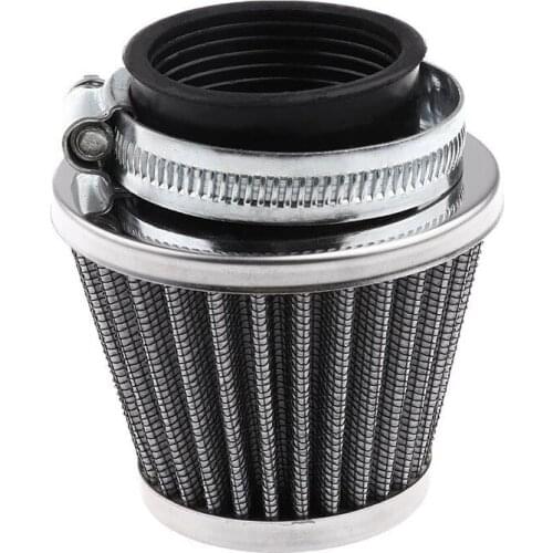 Cyleto 39mm Motorcycle Mushroom Head Air Filter Clamp-on Air Filter Cleaner for Honda Kawasaki Suzuki Yamaha